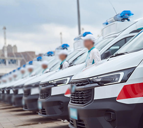 新和县服务车队展示